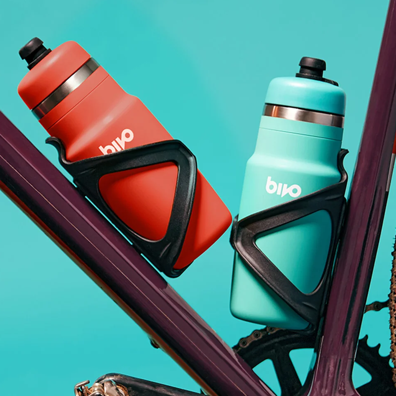 Small Gravity Flow Lid, Bivo Small Gravity Flow Lid on bottles