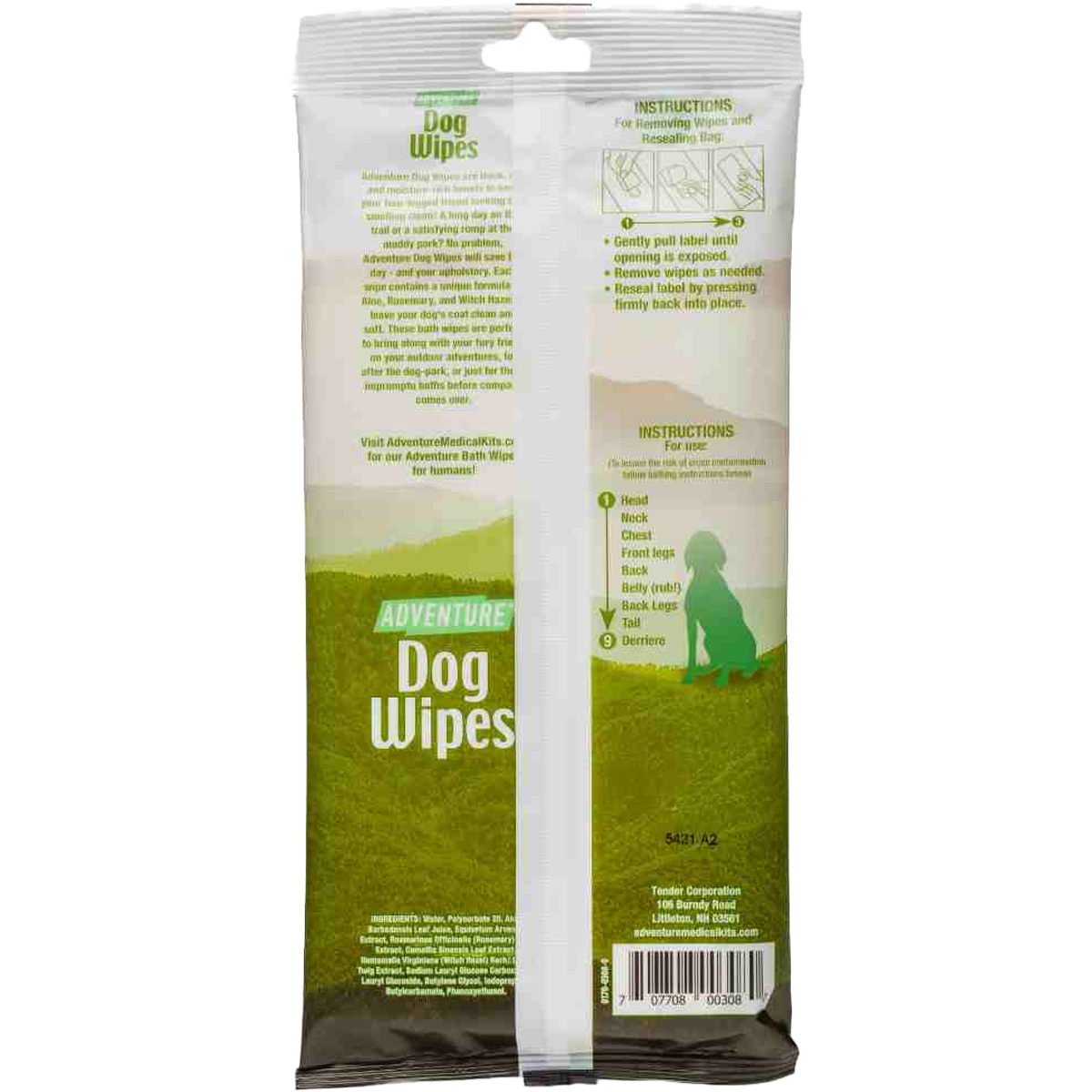 Adventure Dog Wipes alternate view