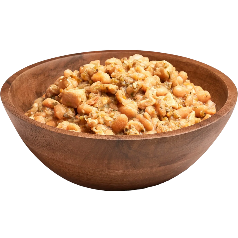 White Bean Chicken & Green Chile Stew (2 Servings), Backpacker's Pantry White Bean Chicken & Green Chile Stew in bowl