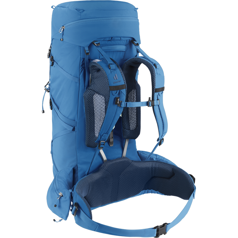 Aircontact Core 50+10, Deuter Aircontact Core 50+10 in Baltic Nightblue back left
