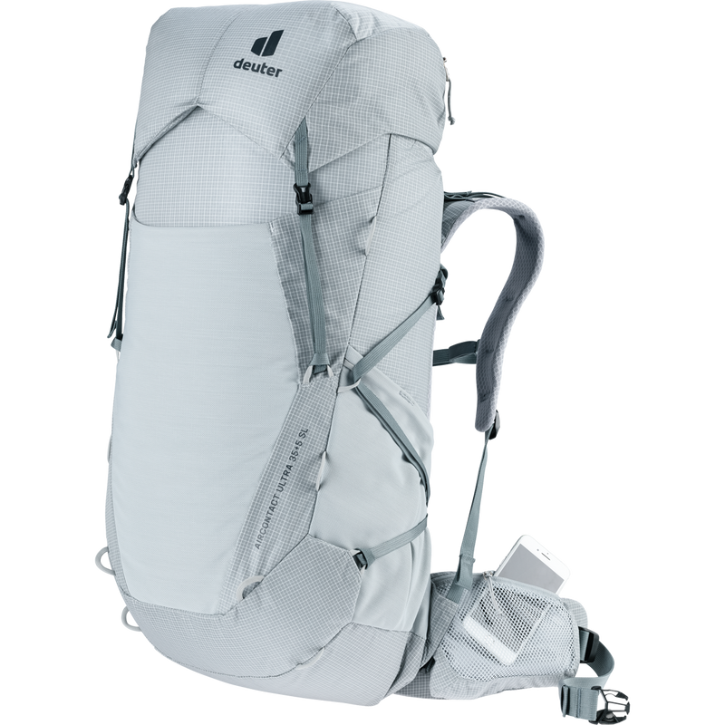 Aircontact Ultra 35+5 SL, Deuter Aircontact Ultra 35+5 SL mesh pocket with phone