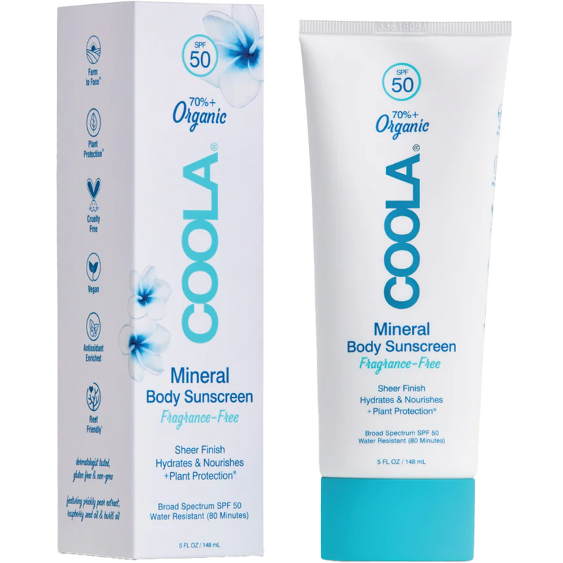 Mineral Body Organic Sunscreen Lotion SPF 50