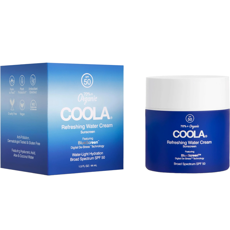 Refreshing Water Cream Organic Face Sunscreen SPF 50, Featured Image