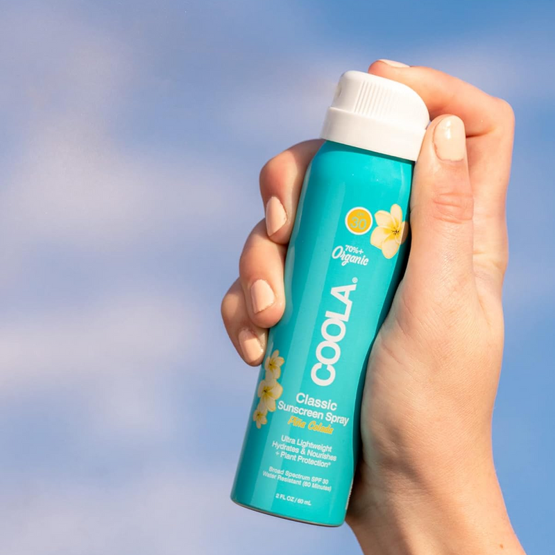 Classic Organic Suncare 4 Piece Travel Set, COOLA Classic Organic Suncare 4 Piece Travel Set Sunscreen Spray