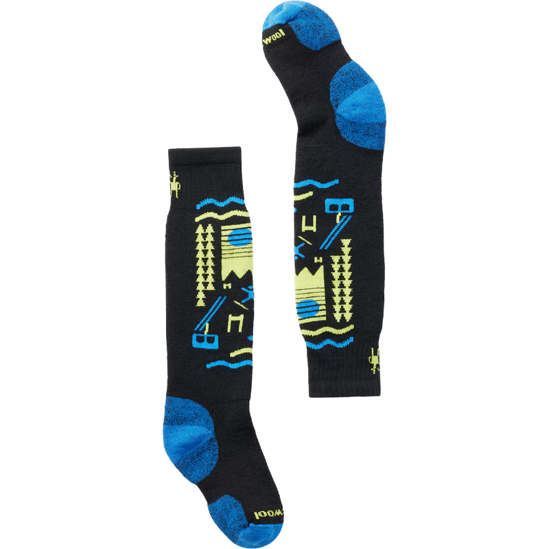 Youth Wintersport Ski Day Over The Calf Socks, Featured Image