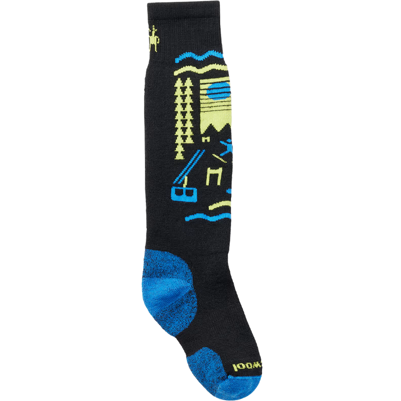 Youth Wintersport Ski Day Over The Calf Socks, Smartwool Youth Wintersport Ski Day Over The Calf Socks side