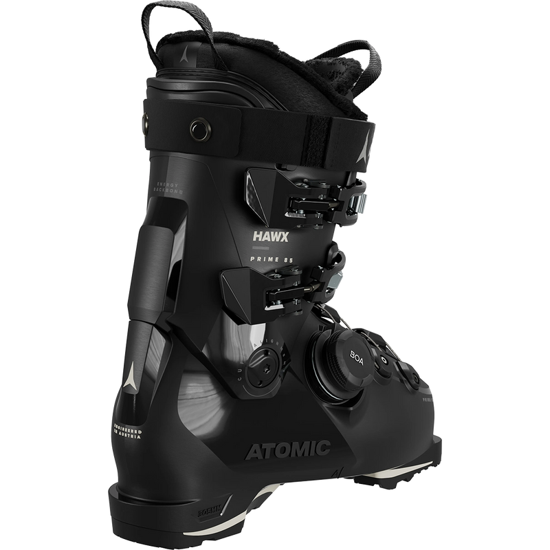 Women's Hawx Prime 85 BOA GW, Atomic Women's Hawx Prime 85 BOA GW in Black Stone 2025 back left
