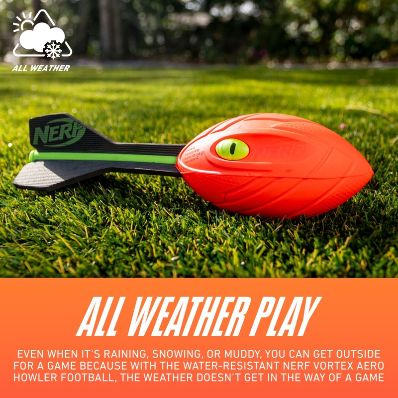Nerf Vortex Aero Howler Red, Franklin Sports Nerf Vortex Aero Howler Neon