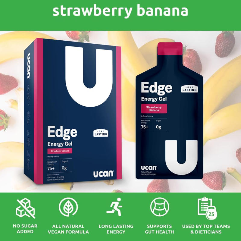 Edge Energy Gel, UCAN Edge Energy Gels features