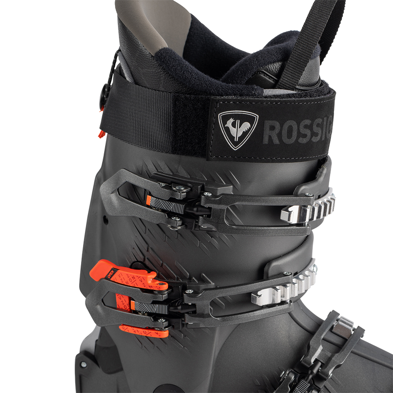 Vizion 4B 100 HV GW, Rossignol Vizion 4B 100 HV GW in Metal Grey top buckles