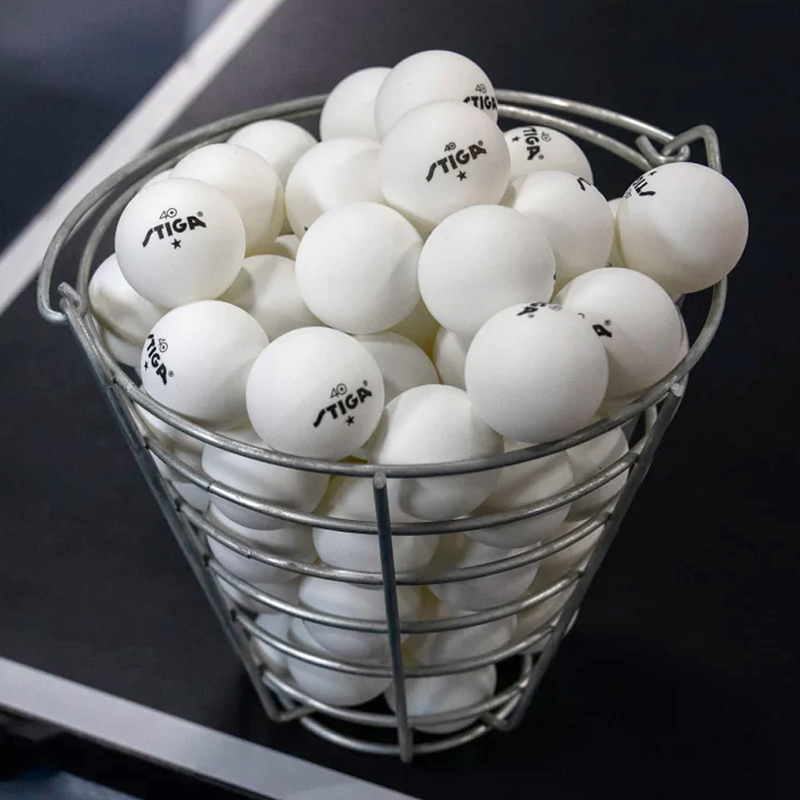 1-Star Table Tennis Balls (38 Pack), STIGA 1-Star Table Tennis Balls on table