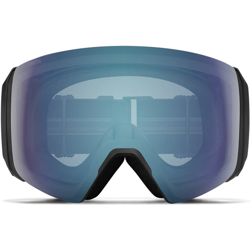 Smith Sport Optics 4D MAG XL in Black + CP Everyday Blue Mirror front