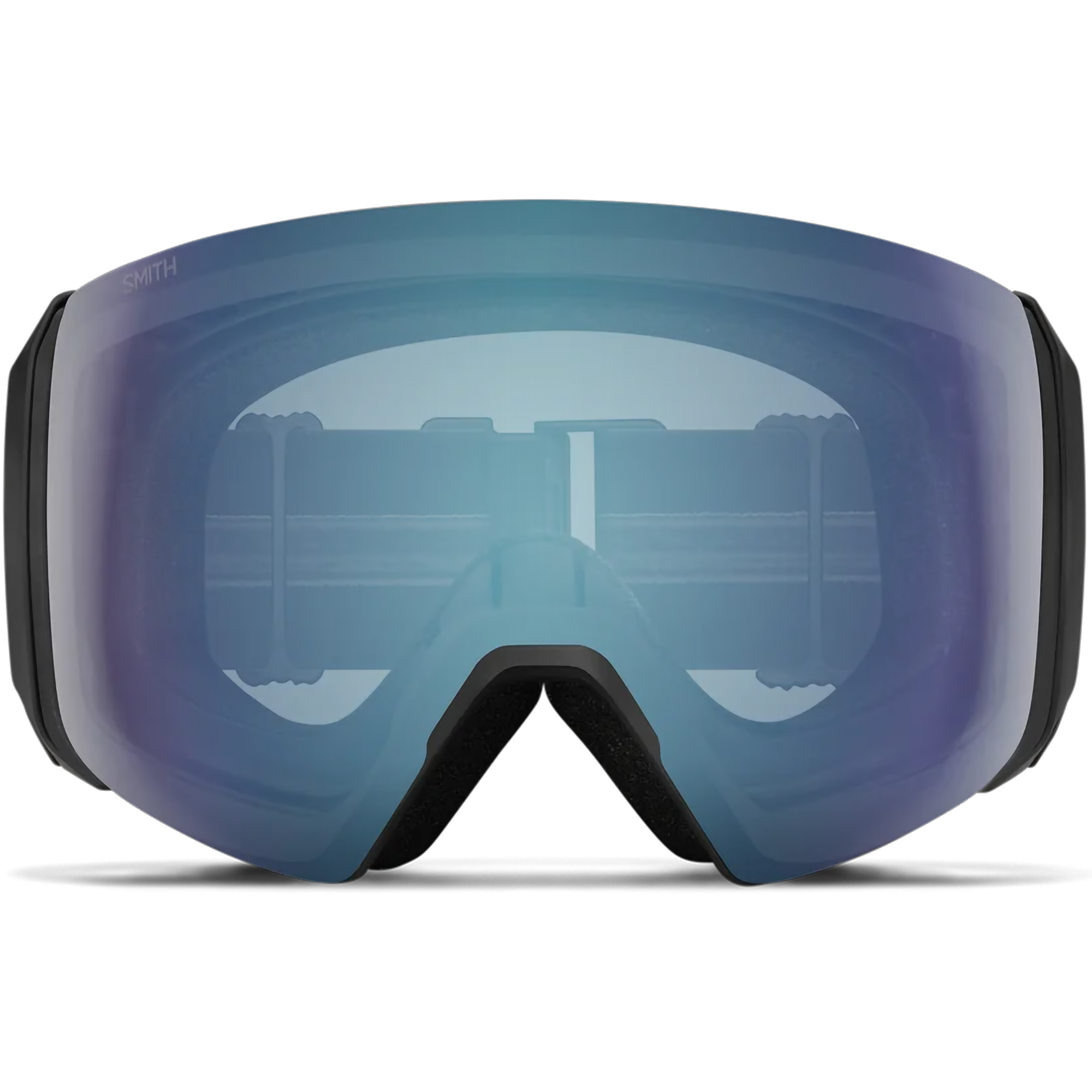 Smith Sport Optics 4D MAG XL in Black + CP Everyday Blue Mirror front