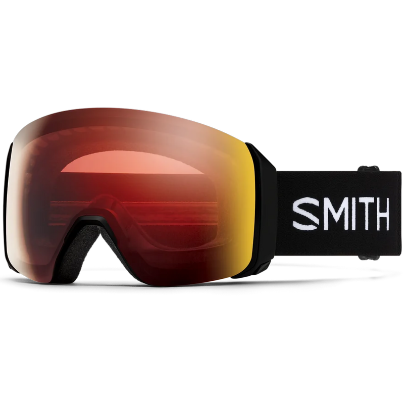 Smith Sport Optics 4D MAG XL in Black + CP Pro Photochromic Red Mirror front left