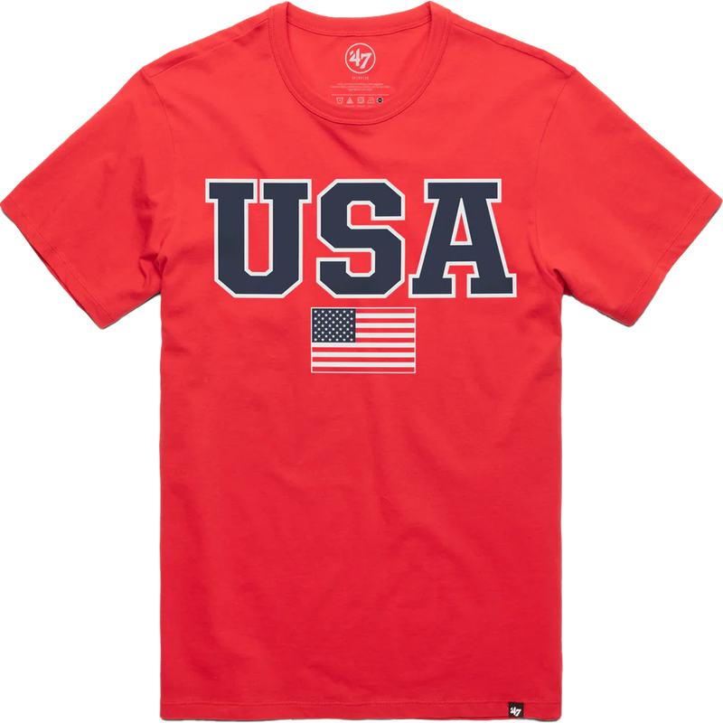 Men's USA Block Franklin Tee, Featured Image
