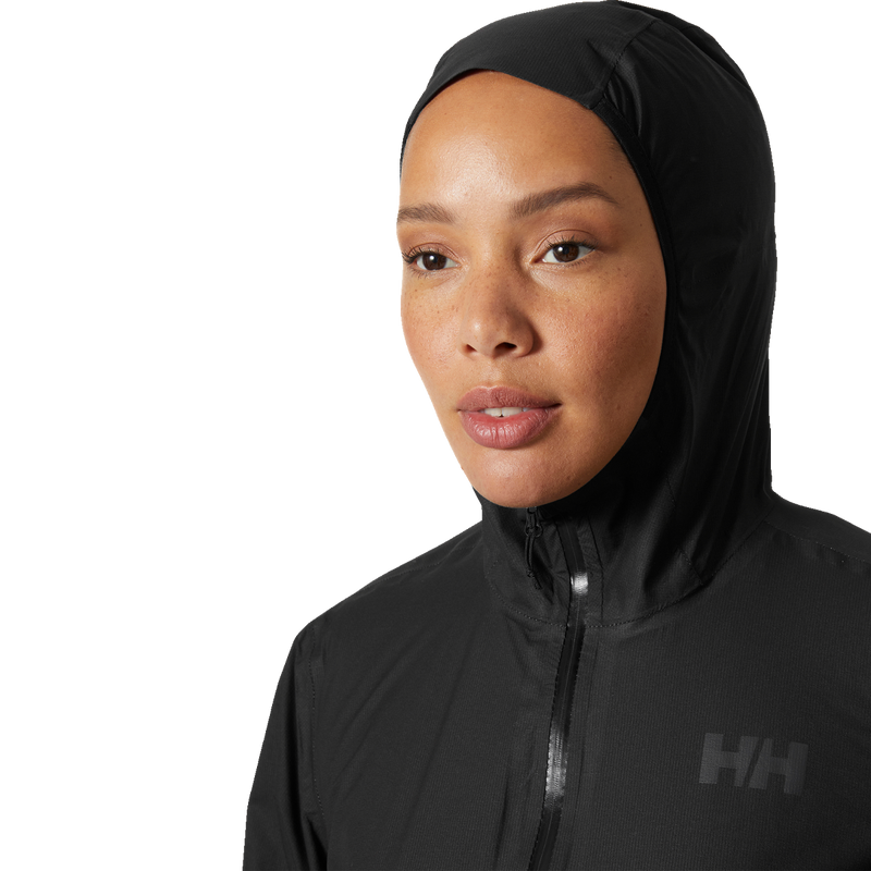 Women's Verglas 2.5L Fastpack Jacket, Helly Hansen Women's Verglas 2.5L Fastpack Jacket hood