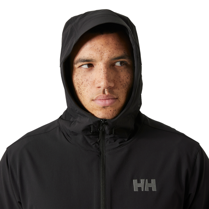 Men's Blaze Softshell Hood, Helly Hansen Men's Blaze Hooded Softshell Jacket hood