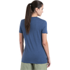 Icebreaker Women's Merino 150 Tech Lite III Short Sleeve Tee in Dawn back