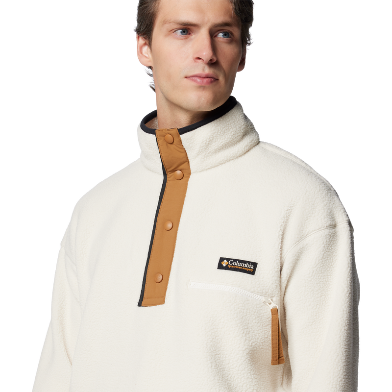 Men's Helvetia II 1/2 Snap Pullover, Columbia Men's Helvetia™ II Half Snap Fleece Pullover snaps