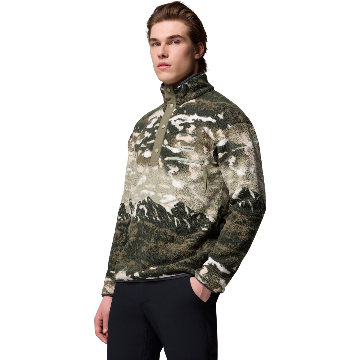 Men's Helvetia II Printed 1/2 Snap Pullover alternate view