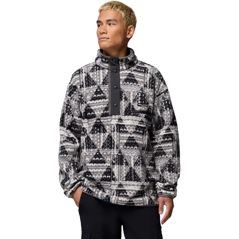 Men's Helvetia II Printed 1/2 Snap Pullover, Featured Image