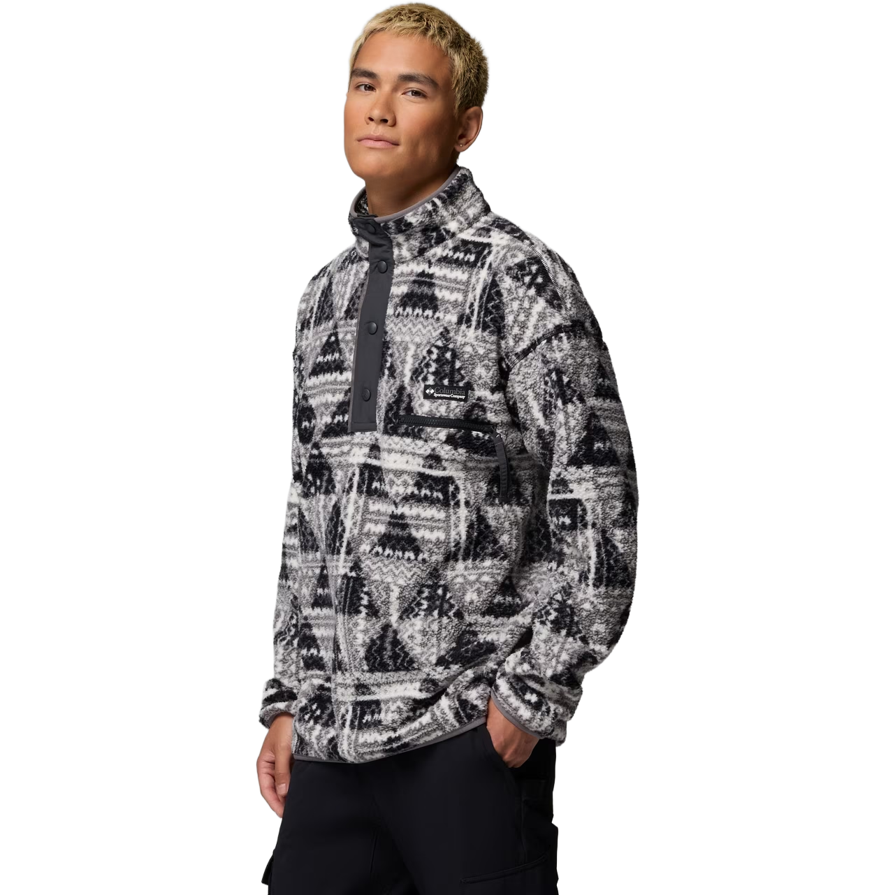 Men's Helvetia II Printed 1/2 Snap Pullover alternate view