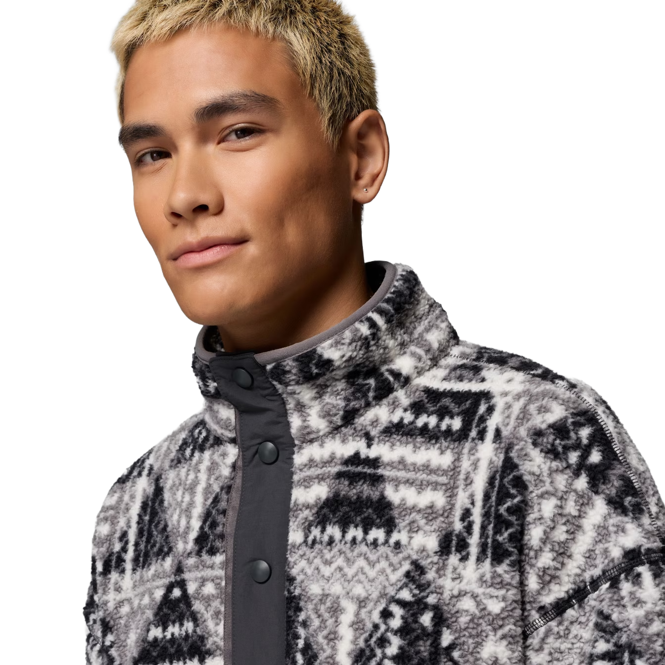 Men's Helvetia II Printed 1/2 Snap Pullover alternate view