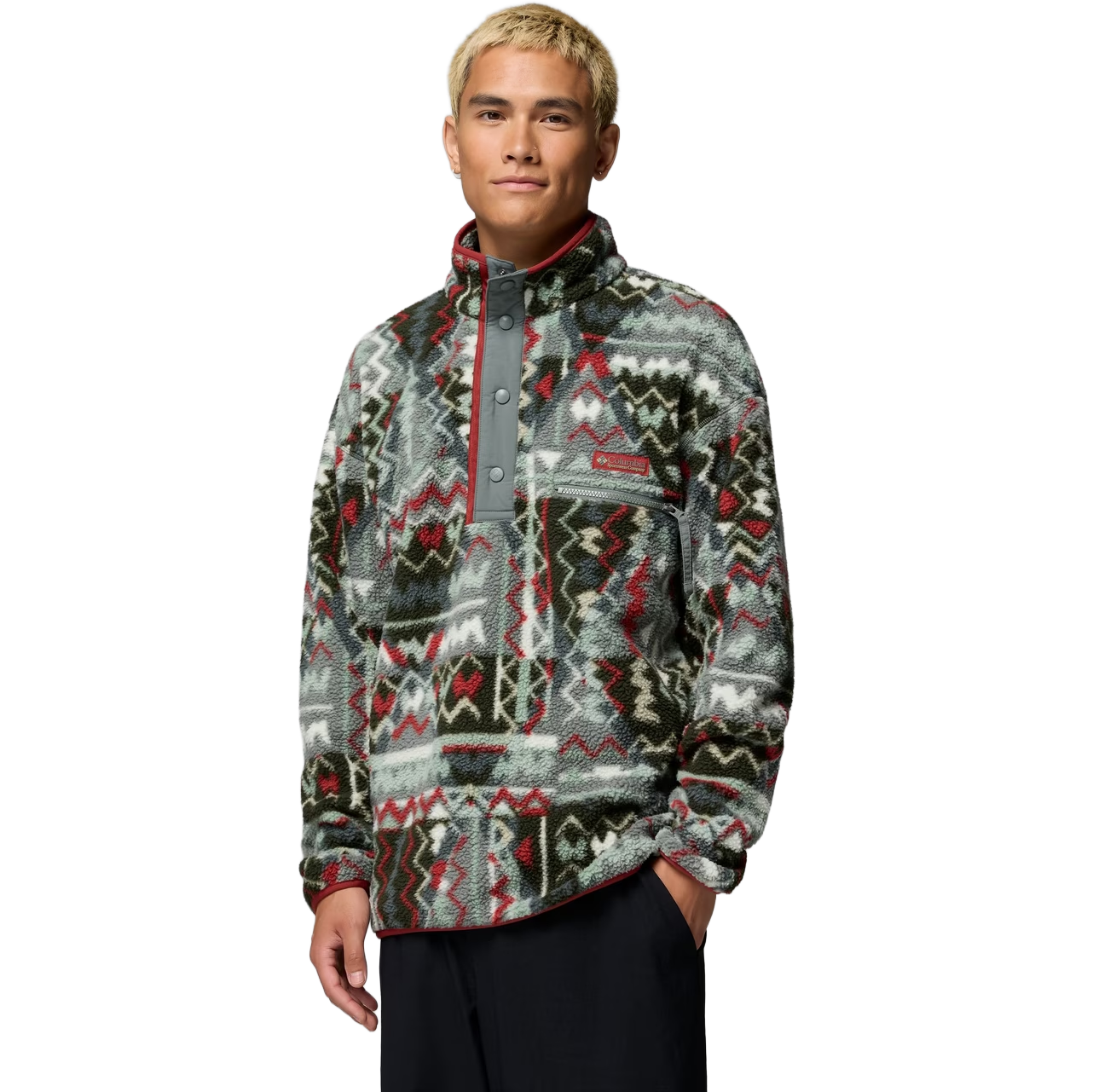 Men's Helvetia II Printed 1/2 Snap Pullover alternate view