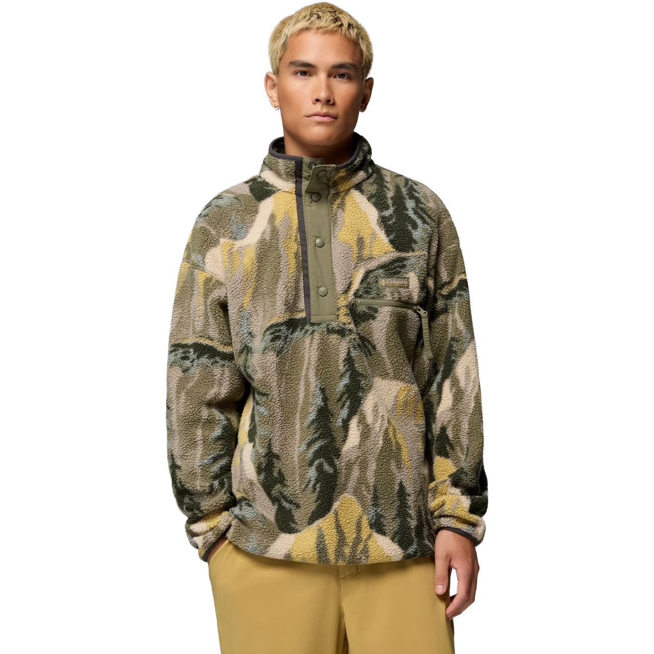 Men's Helvetia II Printed 1/2 Snap Pullover alternate view