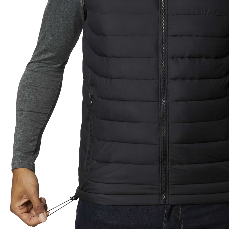 Men's Powder Lite II Vest, Columbia Men's Powder Lite II Vest drawcord