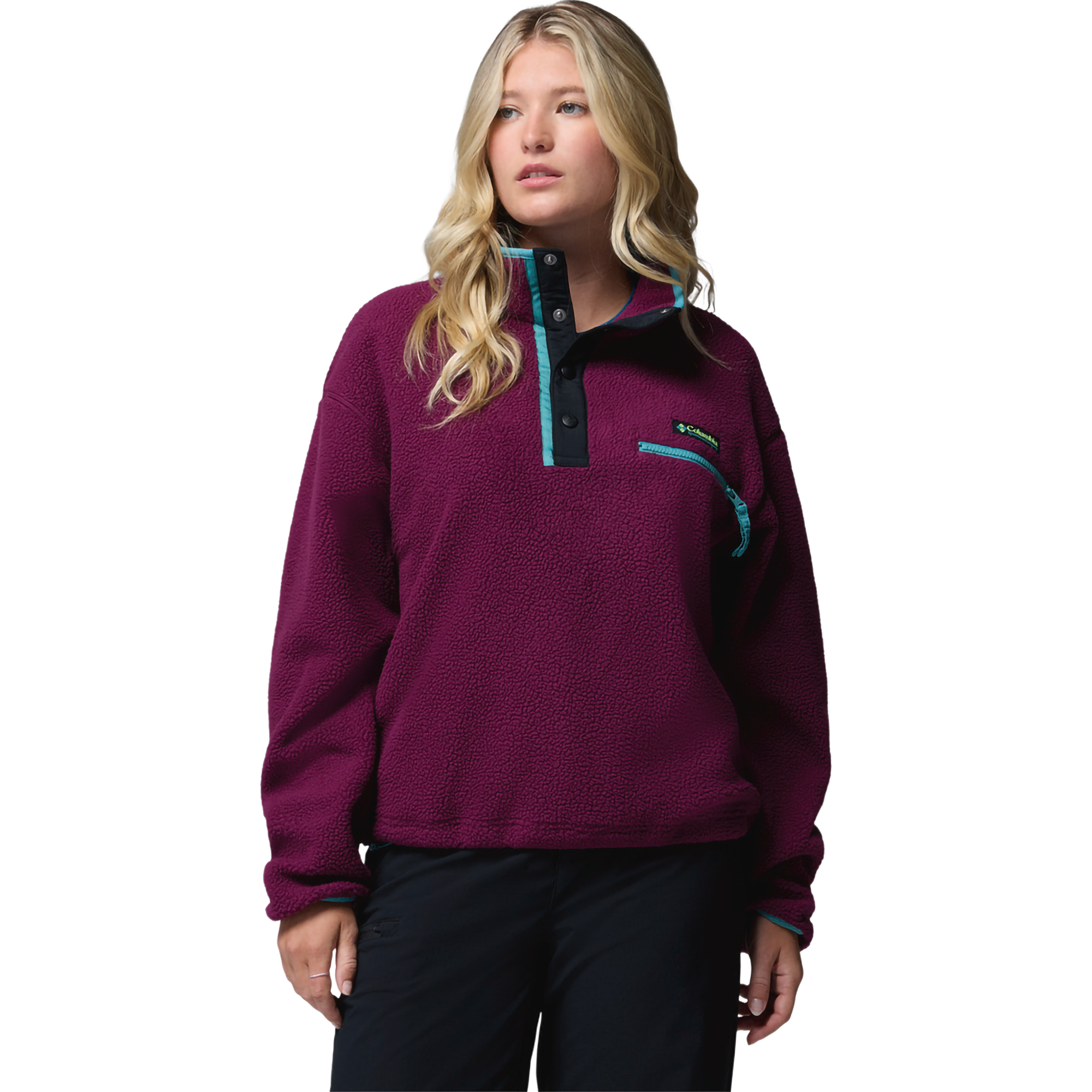 Women's Helvetia II Cropped 1/2 Snap Pullover alternate view