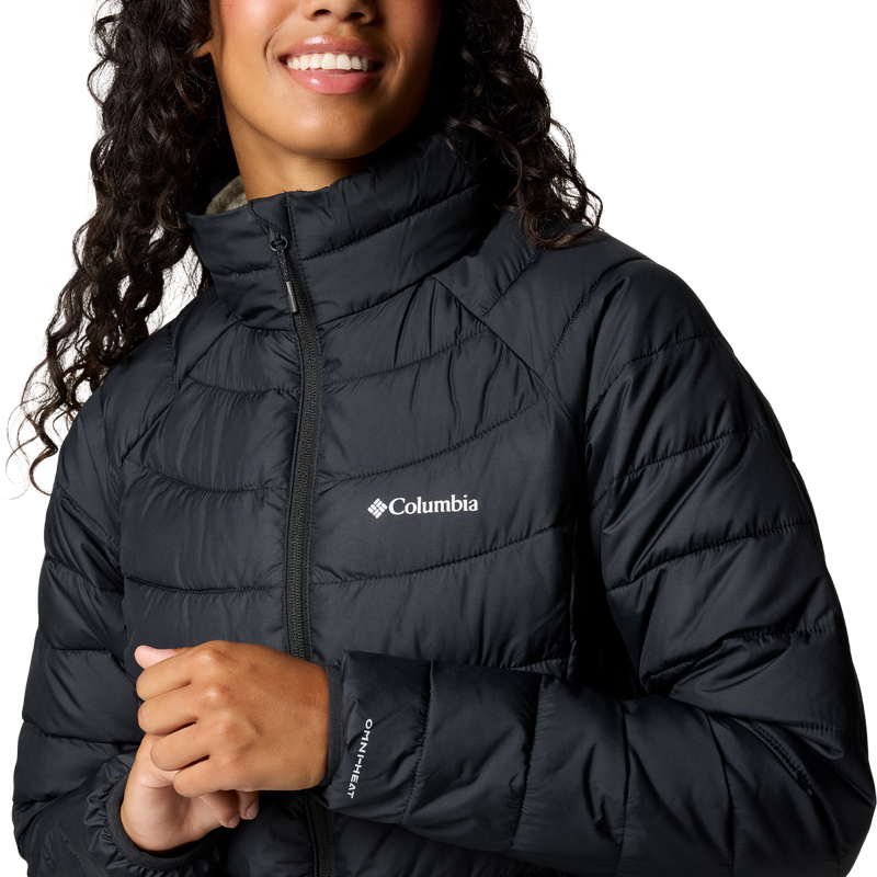 Women's Powder Lite II Full Zip Jacket, Columbia Women's Powder Lite II Full Zip Jacket logo