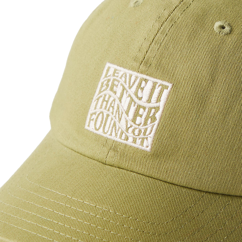 Leave it Better Baseball Hat, Parks Project Leave it Better Baseball Hat Stitching