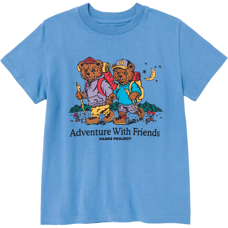 Youth Adventure With Friends Bear Tee, Featured Image