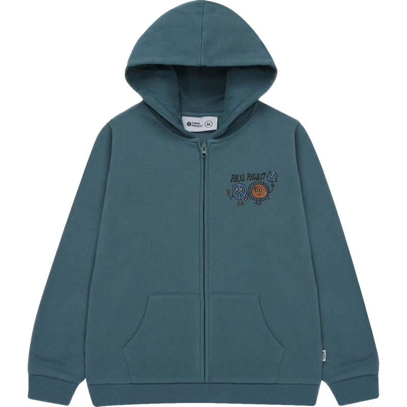 Youth Let's Adventure Full Zip Hoodie, Parks Project Youth Let's Adventure FZ Hoodie front