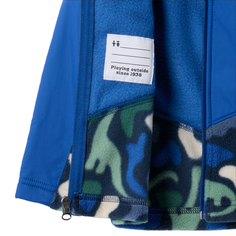Youth Toddler Steens Mt II Overlay Hoody, Columbia Toddler Steens Mt™ II Overlay Hooded Fleece Jacket inside