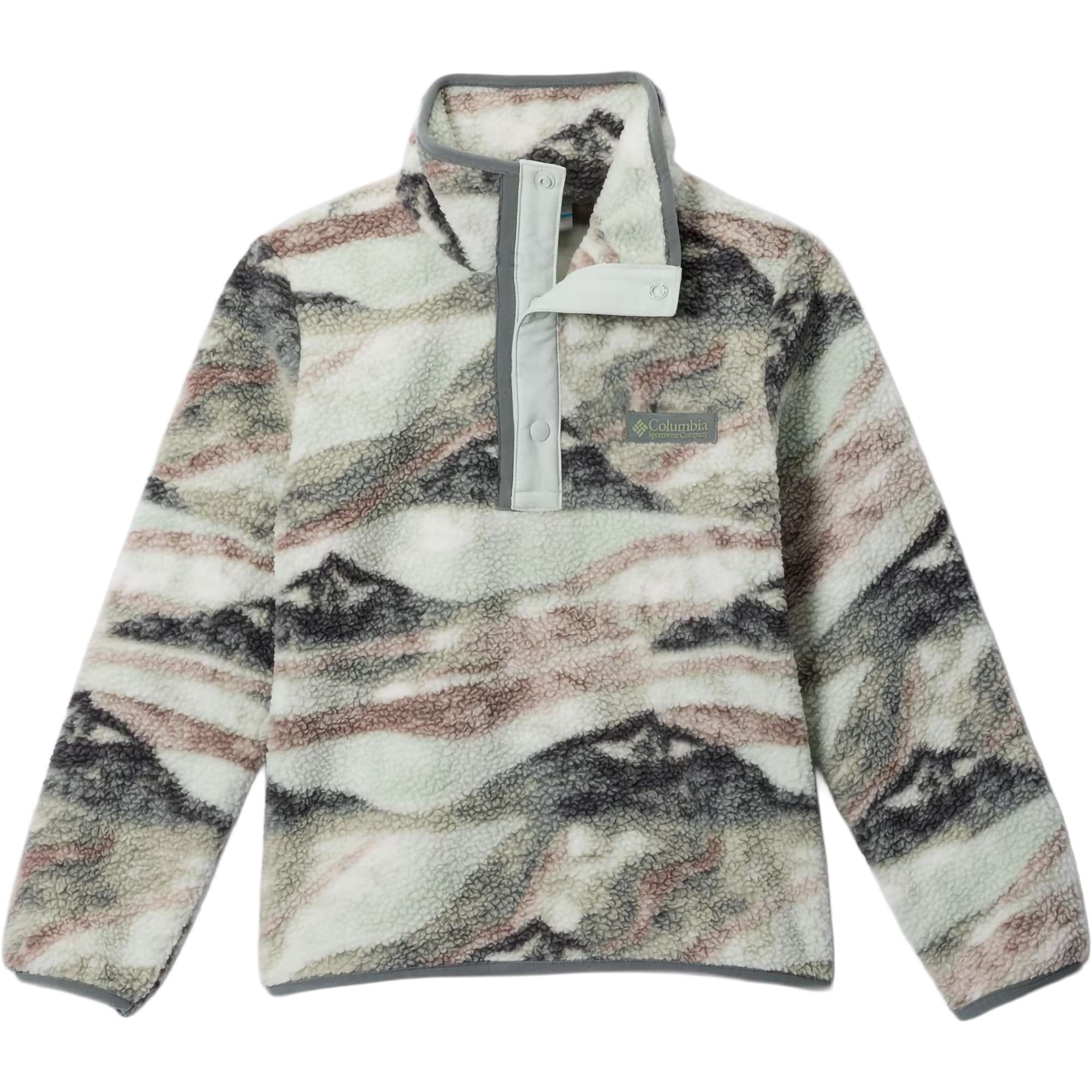 Youth Helvetia II Printed 1/2 Snap Pullover alternate view