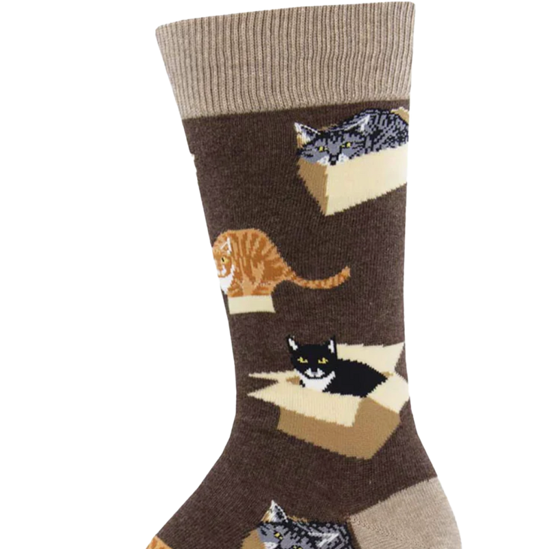 Cat in a Box, Socksmith Cat in a Box  cuff