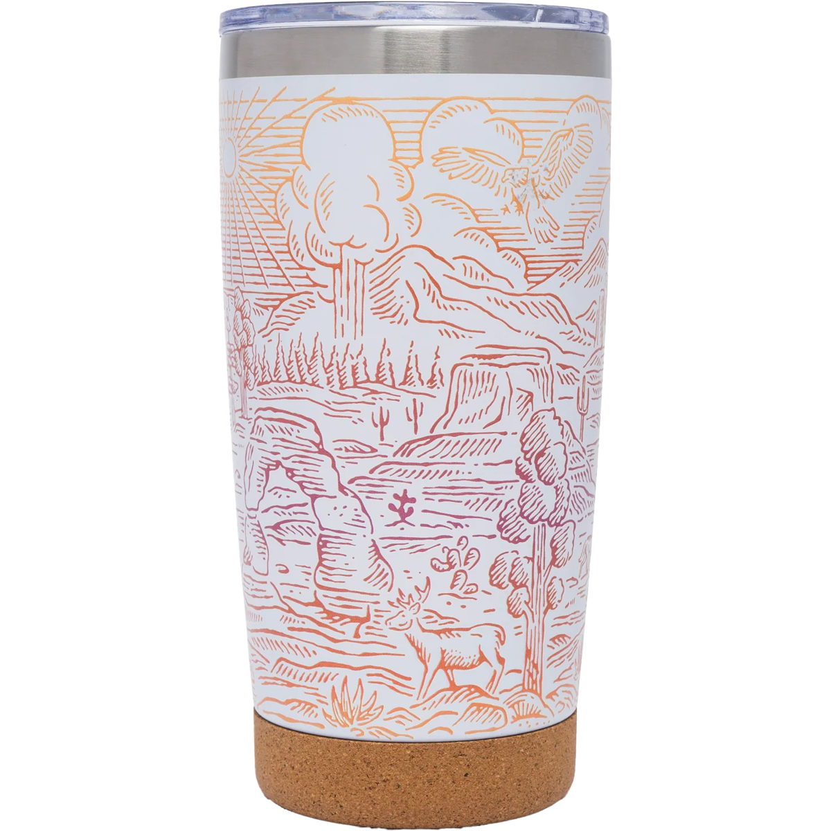 National Parks Iconic Ombre 20 oz Insulated Mug alternate view