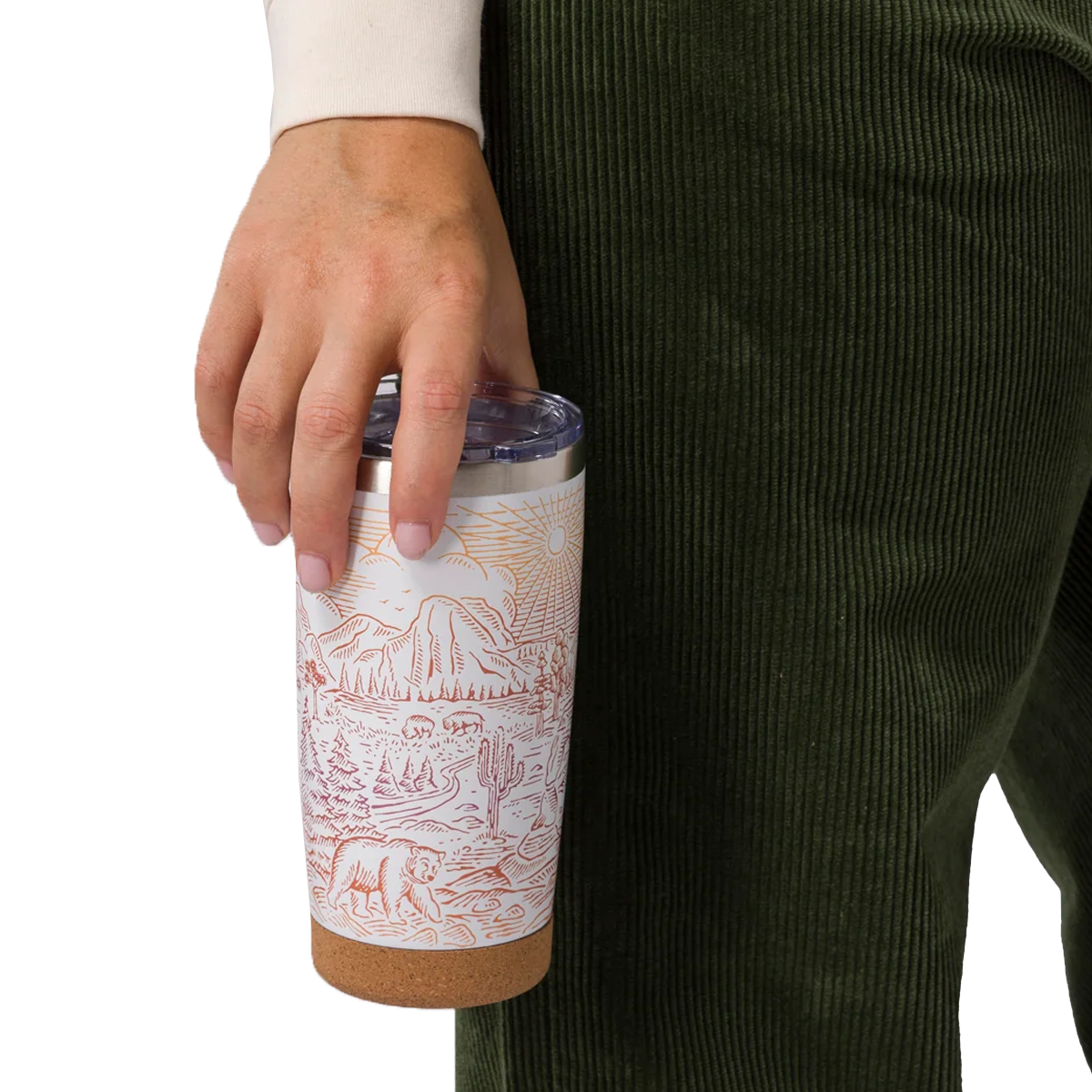 National Parks Iconic Ombre 20 oz Insulated Mug alternate view