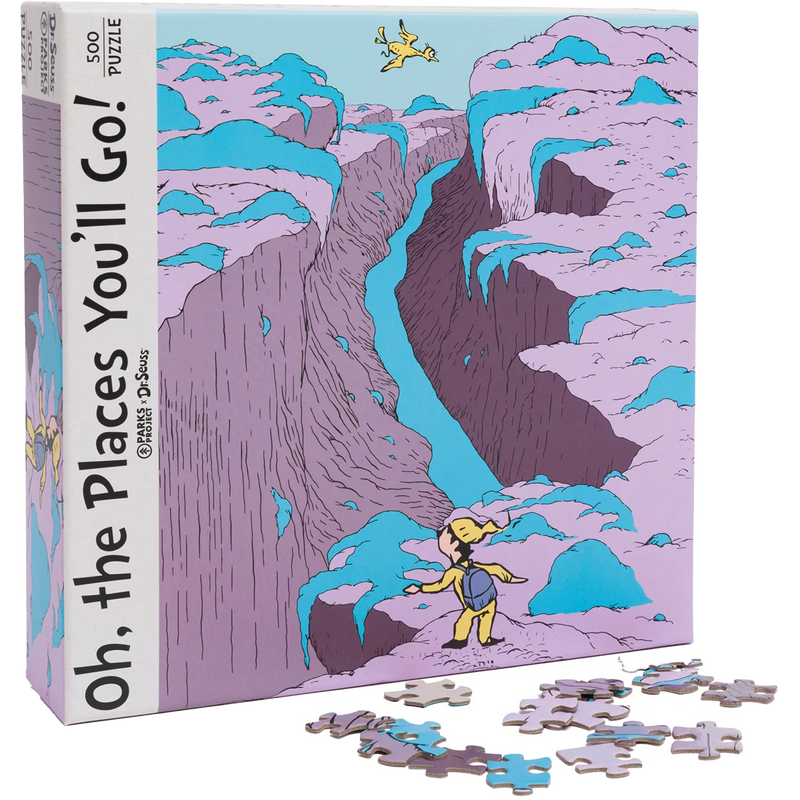 Dr. Seuss x Parks Project Clouds 500 Piece Puzzle, Parks Project Dr. Seuss x PP Clouds 500 Piece Puzzle with pieces