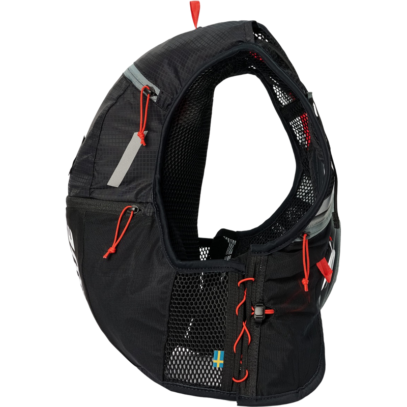 Rush 8L Bike Hydration Vest, USWE Rush 8L Bike Hydration Vest in Carbon Black right side