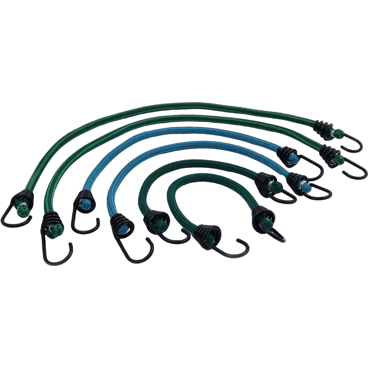 Assorted Bungee Cords - 6 Pack alternate view