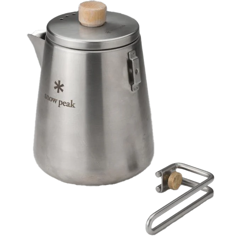 Field Barista Kettle, Snow Peak Field Barista Kettle handle unattached