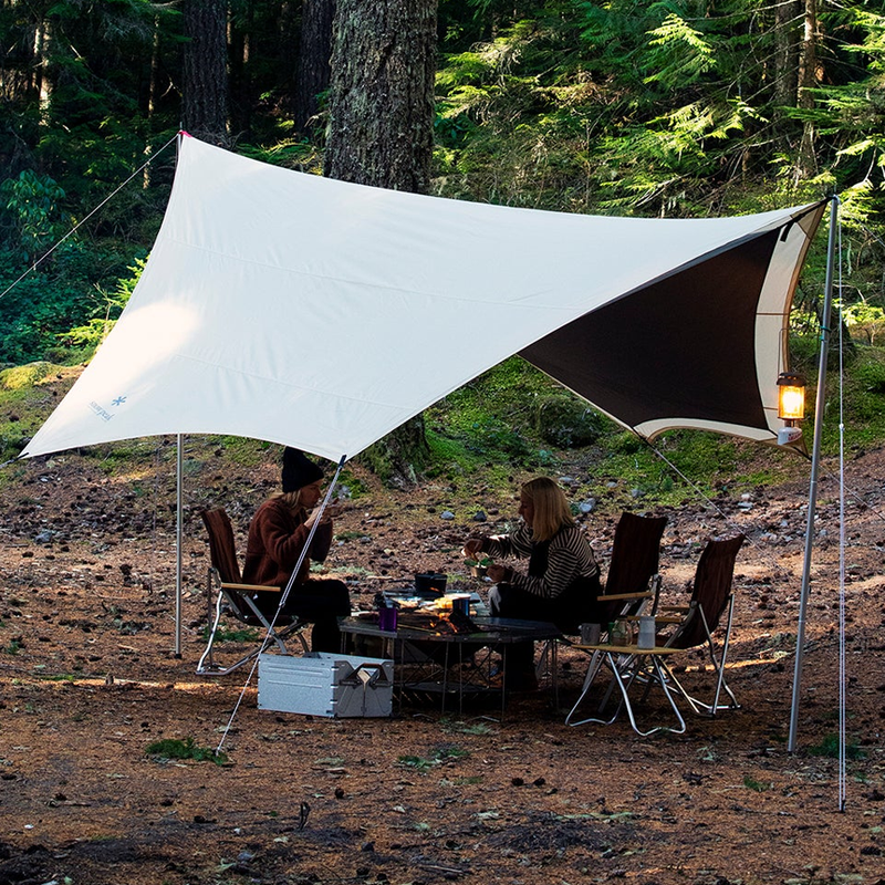 Tarp Pole 210cm Aluminum, Snow Peak Aluminum Tarp Pole 170cm  at camp