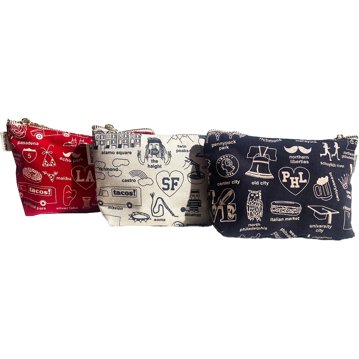 California Zipped Pouch alternate view