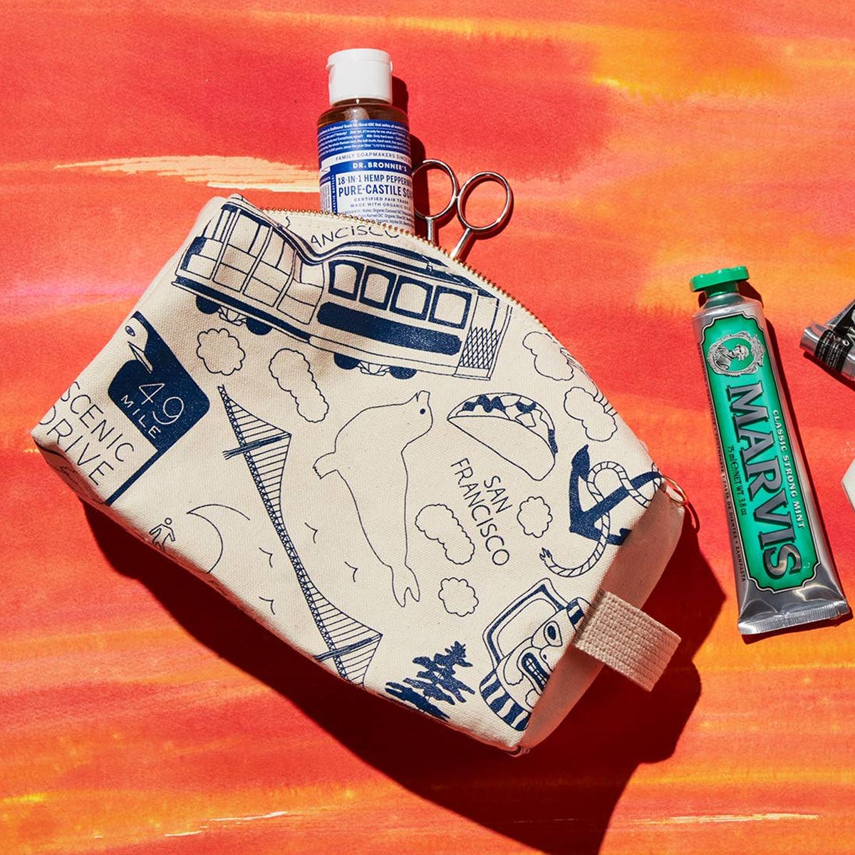 San Francisco Dopp Kit alternate view