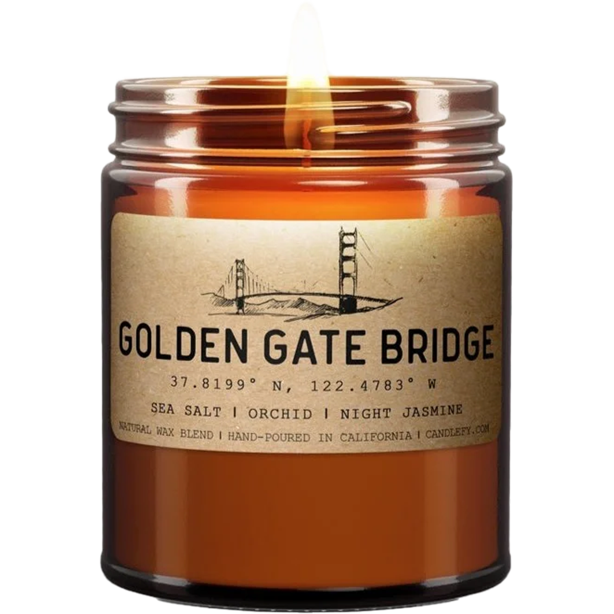 Golden Gate Bridge: California Candle alternate view