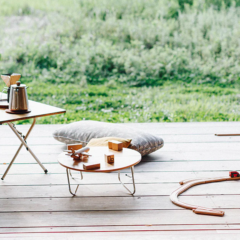 Renewed Single Action Table Low M, Snow Peak Renewed Single Action Table Low M at home