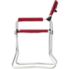 Snow Peak Red Folding Chair side